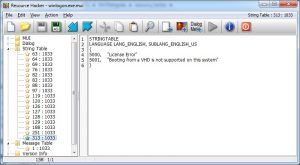 Error message from WinLogon